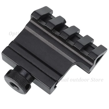 

TOtrait supplied scar side rail flashlight jig 45 degree oblique rail torch fittings Outdoor sports black