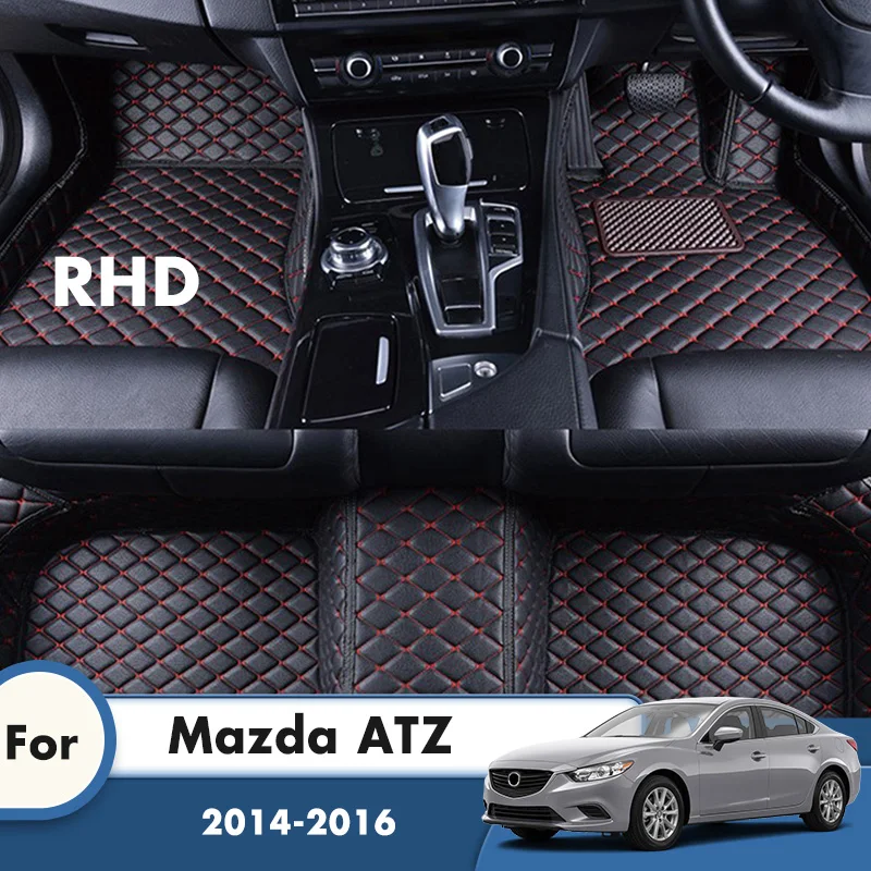 Автомобильные коврики RHD на заказ для Mazda 2016 2015 2014 украшение автостайлинга