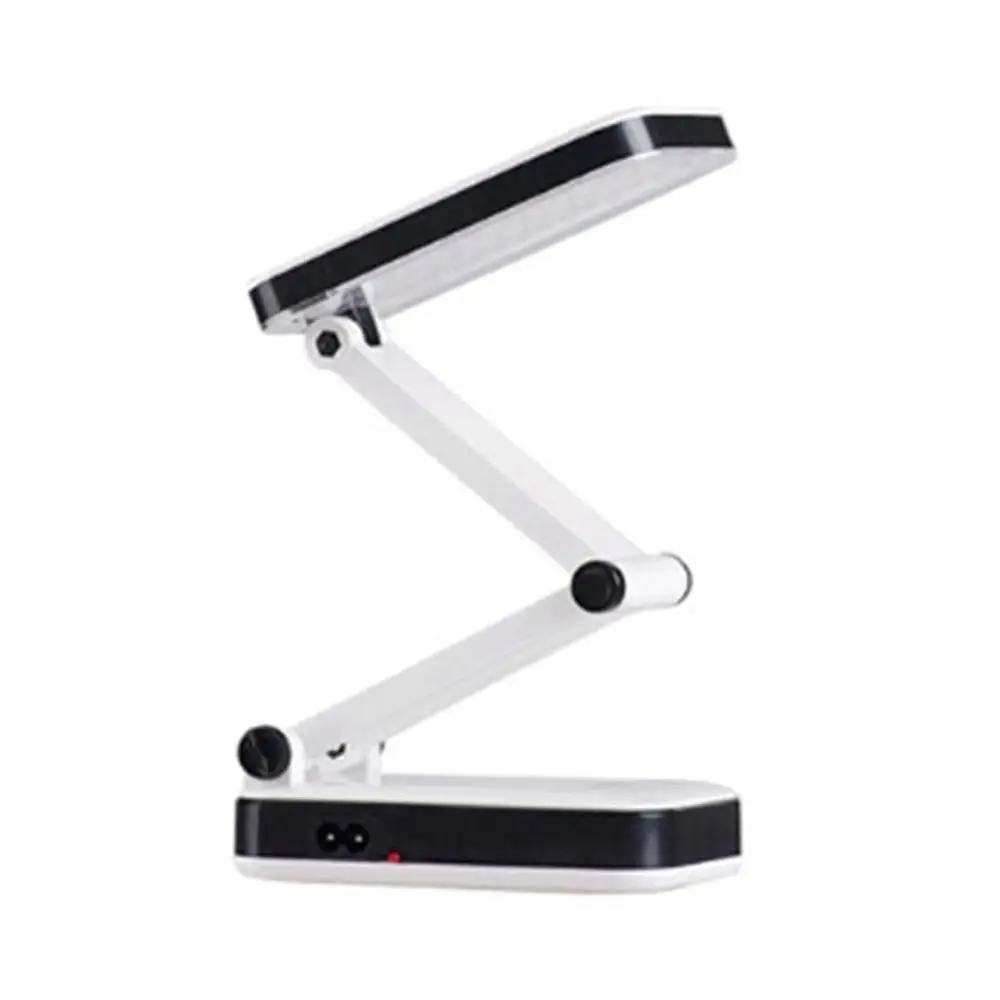 LED Rechargeable Desk Table Light Folding Lamp Bedroom Reading Writing Dormitory Lighting Eye Protection White Desk Lamp NEW