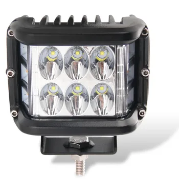 

Light Work Light Bar Side Shooter Pod White & Amber Strobe Lamp DC 9-30V 60W