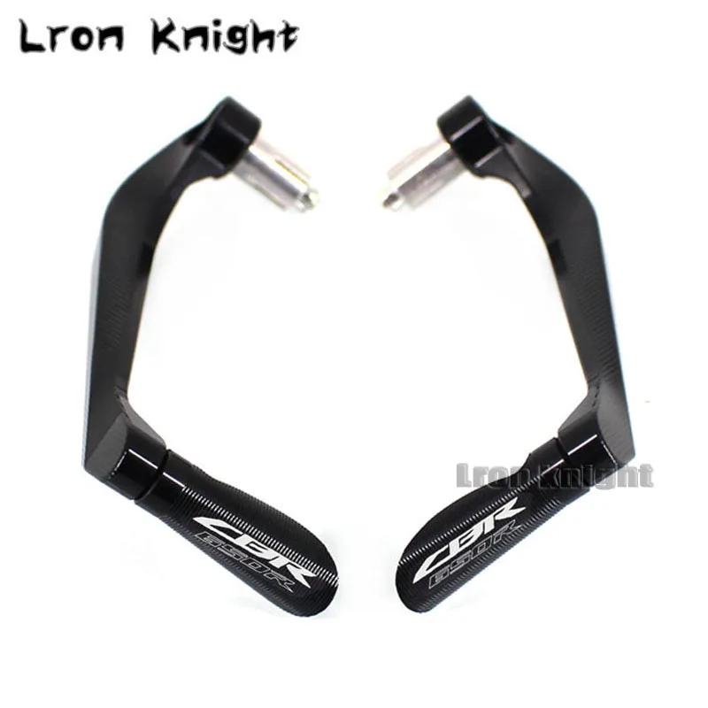 For HONDA CB650R CB 650R CBR650R CBR-650R CBR 650R Motorcycle CNC Handlebar Grips Guard Brake Clutch Levers Guard Protector - Цвет: CBR650R Black