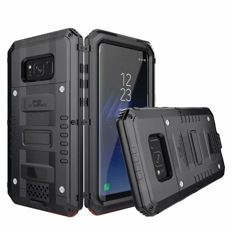 waterproof metal case for samsung galaxy s8plus (16)