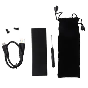 

USB3.0 to 6 12 Pin SSD Hard Disk Drive Enclosure Case Adapter for 2010 2011 MacBook Air A1370 A1369 with Protecting Bag