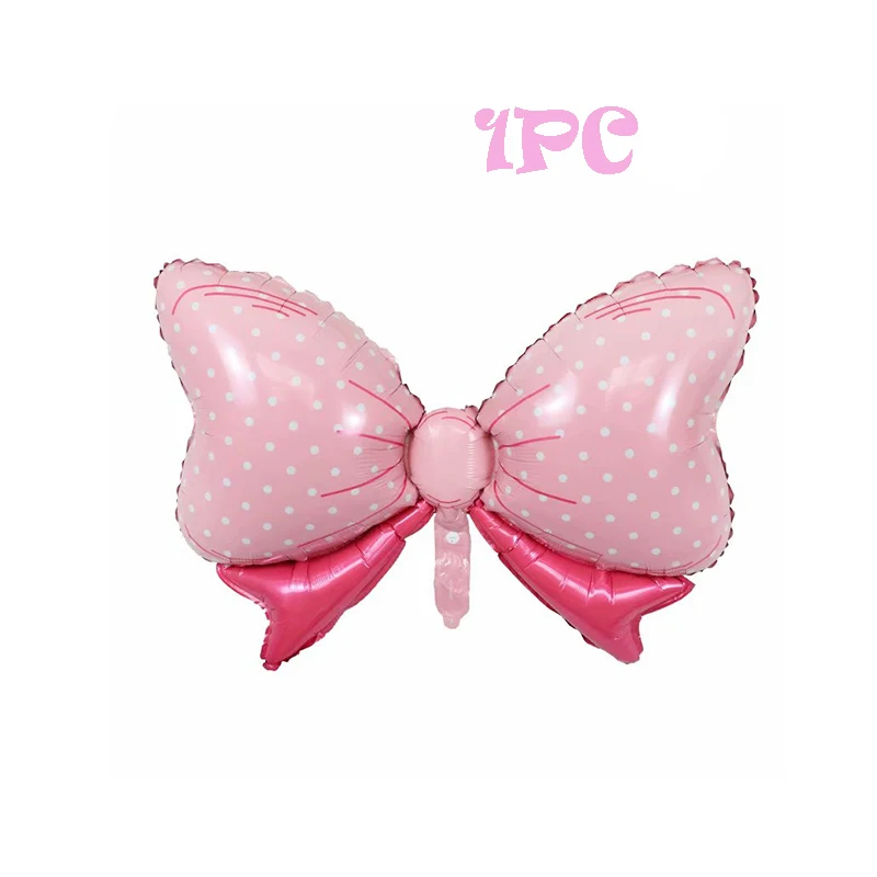 Pink 1 1 шт. фольгированные воздушные шары для маленьких девочек, розовые, красные, розовые, золотые, для девочек на день рождения, вечерние украшения для девочек - Цвет: Pink 1