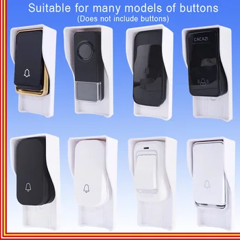 

Water-Proofing Cover for the ring button chime door chime doorbell No smart wire Transmitter screw launchers double-sided tape