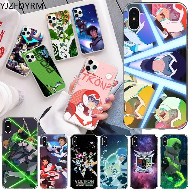 

YJZFDYRM keith Voltron Legendary Defender Phone Case for iphone 12 pro max 11 pro XS MAX 8 7 6 6S Plus X 5S SE 2020 XR cover