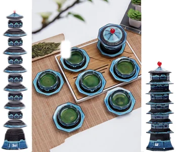 

Chinese Kung Fu Tea Set Towl Gaiwan Teapot Teacups Trays Tea Sets Teaware Ceramic Fot Gift Puer Drinkware Ceramics Tea Sets