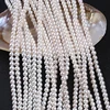 Fine Jewelry Hot Selling Chinese Akoya Round Shape Natural White Color Pearl Strand 1