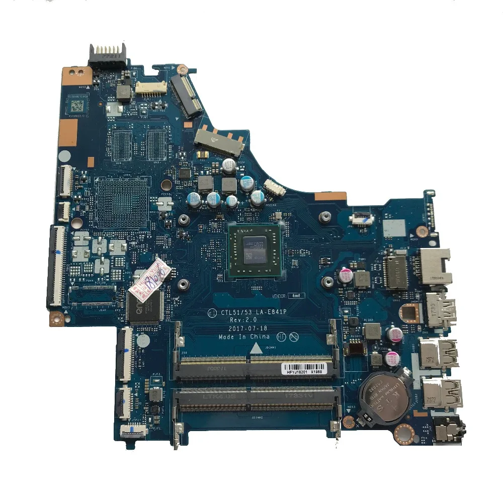 

Excellent For HP PAVILION 15-BW SERIES Laptop Motherboard DDR4 With A9-9420 CPU CTL51/53 LA-E841P 100% working