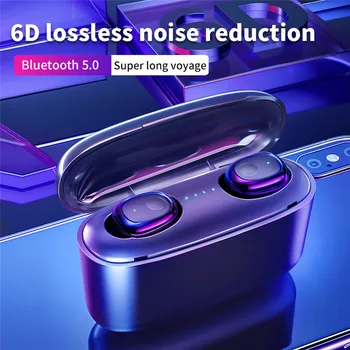 

Tws Wireless Bluetooth 5.0 Earbuds Mini Earphones Stereo Earphones Noise Cancelling Gaming Headset With 3500mAh Charge Case