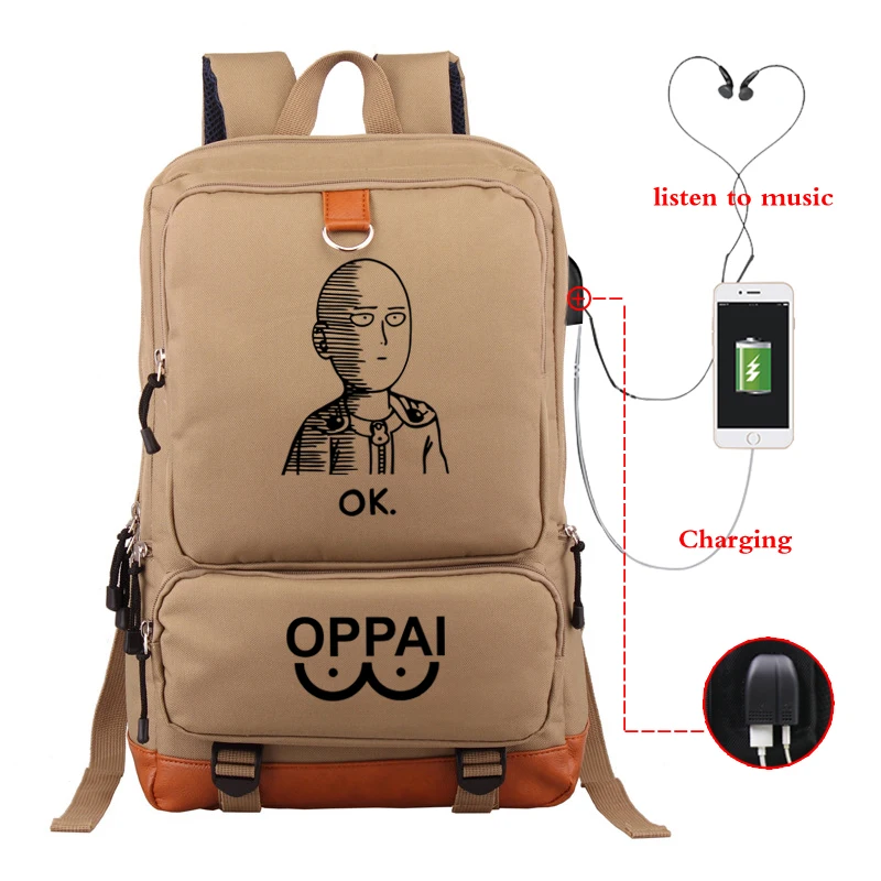 one punch man bookbag