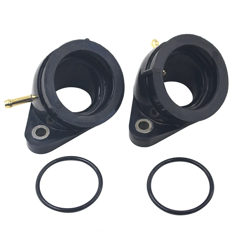 Carburetor Intake Manifold Pipe Interface Adapter For Yamaha XV400 XV 400 Virago 91-94 XV535 XV 535 88-01 XV500 XV 500 1992-1998