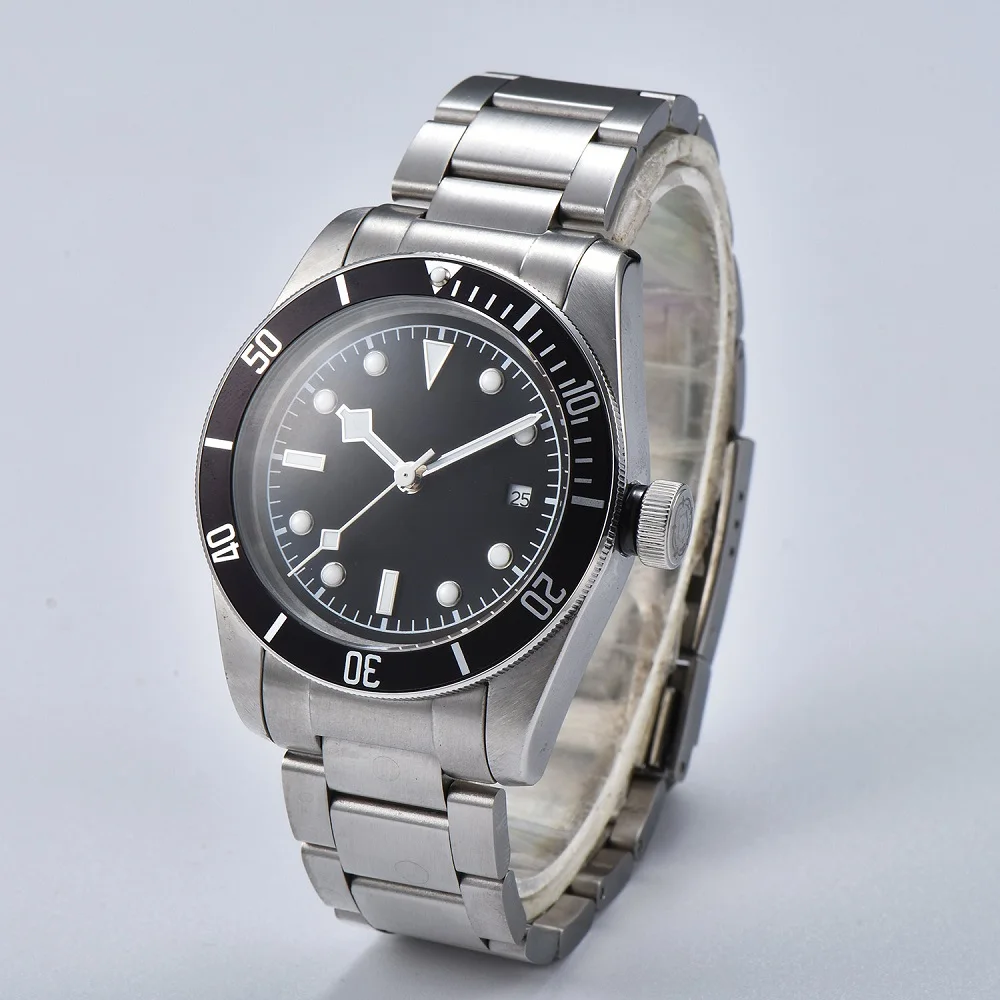 

41mm Black bay Watch Men 79230 Automatic Mechanical Watch Sport Swim Clock Stainless Mechanical Watch Men A5