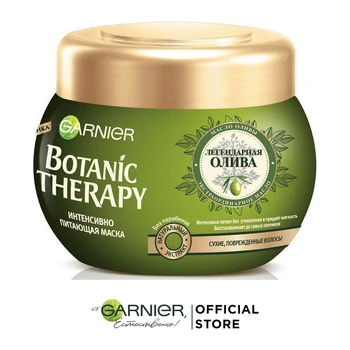 

Garnier Botanic Therapy Intensely nourishing hair mask "Legendary olive" for dry, damaged hair, hair care, 300 ml