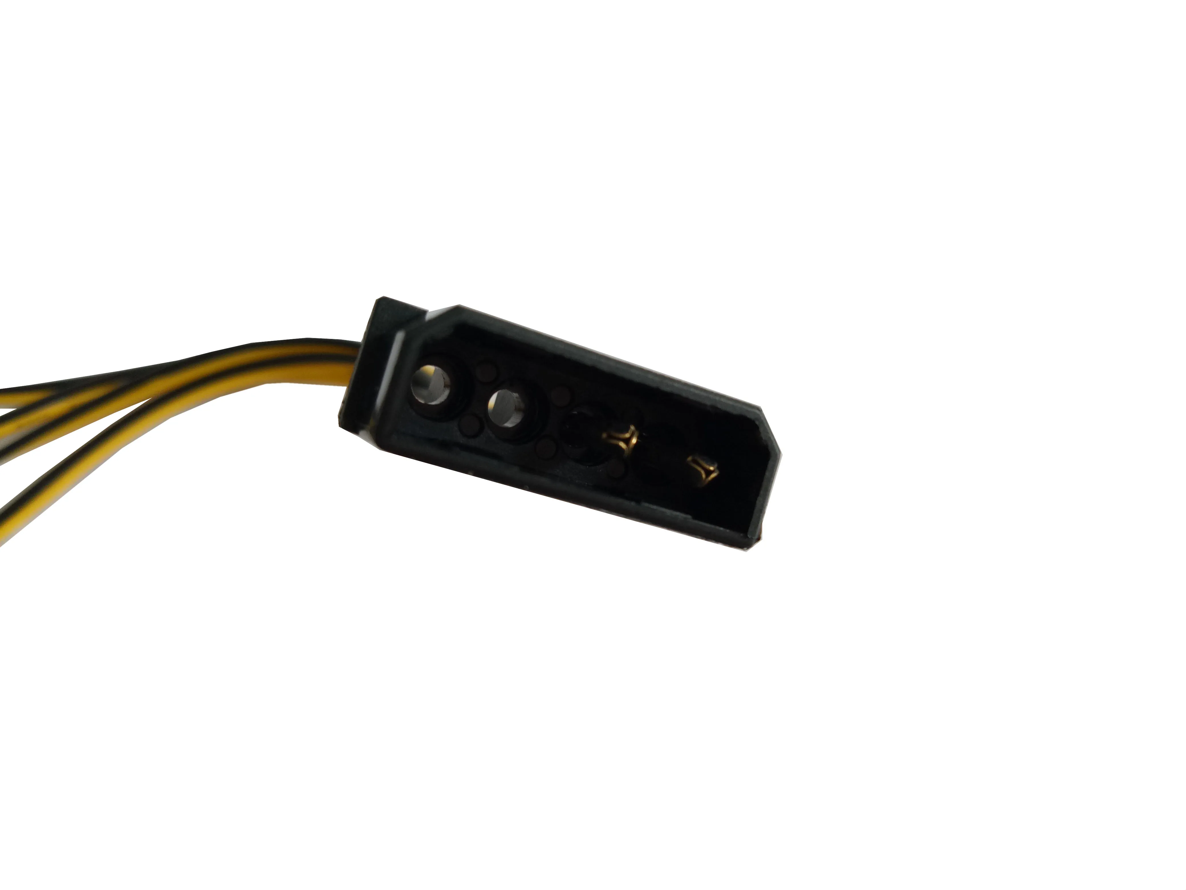 Кабель разделителя питания вентилятора 12 В Molex 4pin до 4x 3pin чехол охлаждающий