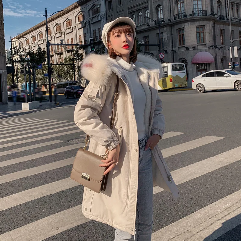 

Early High School off Season Sale Cotton Coat Women's Korean-style Loose Thick Cotton-padded Clothes INS Fashion Cotton-padded J