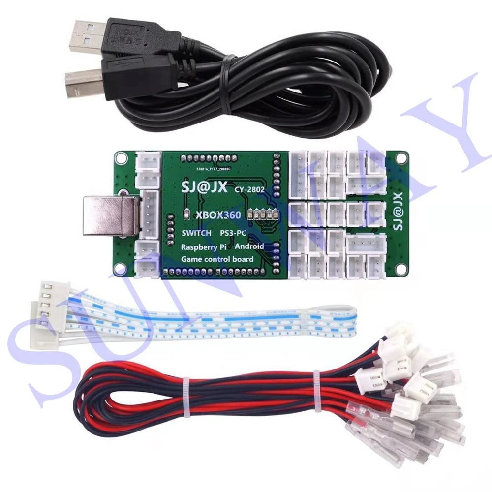 Zero delay Upgrade Arcade controller for PC / Xbox 360 Game control board arcade joystick USB encoder
	Zero delay Upgrade Arcade controller for PC / Xbox 360 Game control board arcade joystick USB 