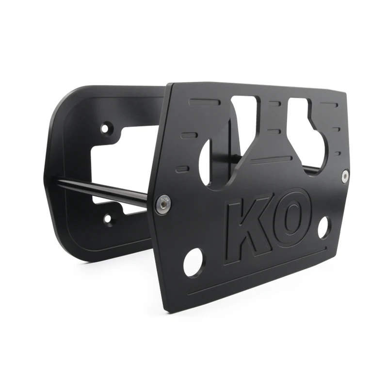 KO. Polished Billet Battery Hold Down Tray Group 34 78 Red Yellow Blue TOP gogo-2757
