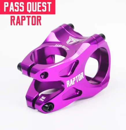 Pass Quest рапторный Стержень 31,8 мм для горной дороги, велосипедный стержень для велосипеда AM DH FR DJ ENDURO - Цвет: purple
