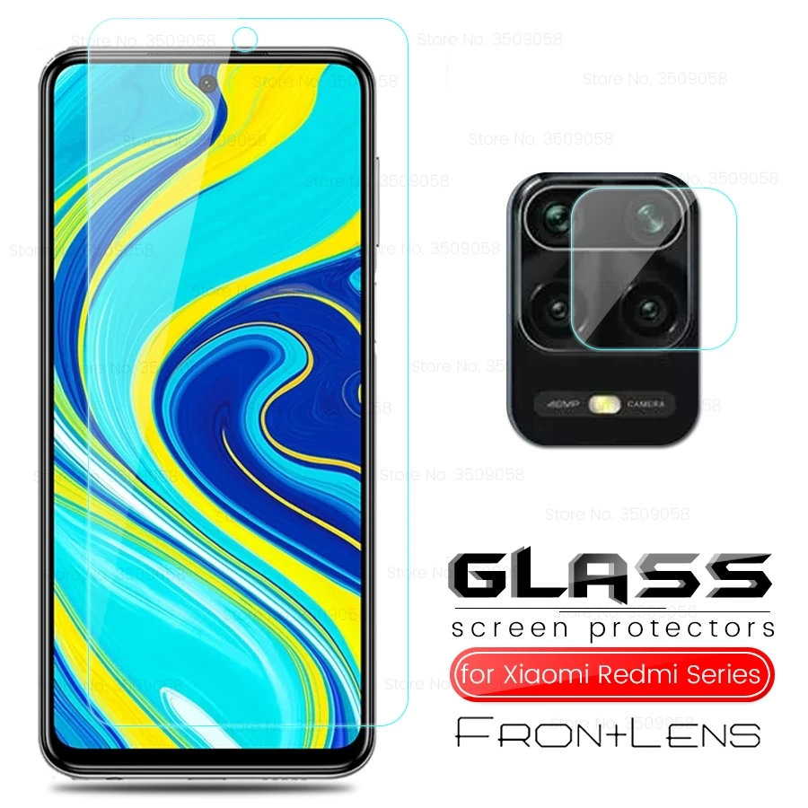 Protective-Glass Pro-Camera Xiaomi Mi Little Note-9s Redmi Poco X3 Full-Screen-Film 