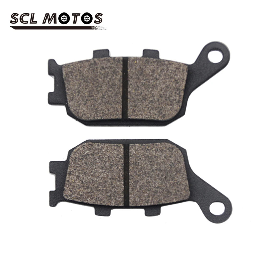 SCL MOTOS мотоциклетные дисковые задние тормозные колодки для HONDA CB400/VRX 400/CB KAWASAKI EN650/KLE