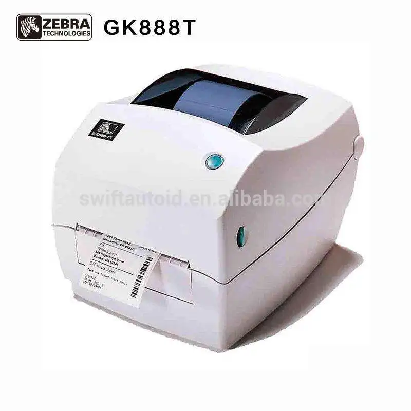 Принтер штрих кода Zebra GK888T 203 точек/дюйм|Принтеры| |