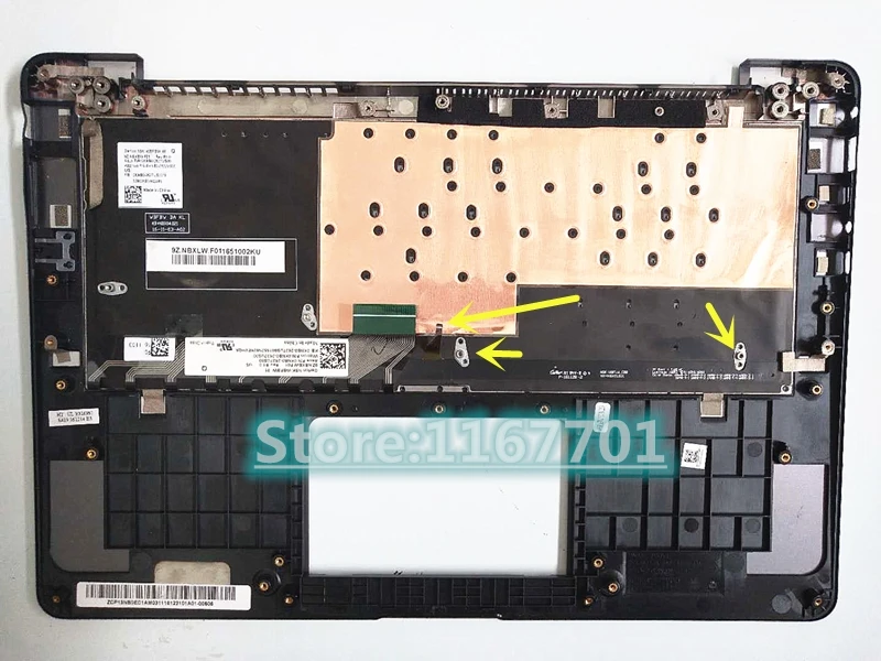  Laptop US Backlight Keyboard upper Shell Cover case for Asus ZenBooK UX430 UX430UA UX430UQ UX430UN 