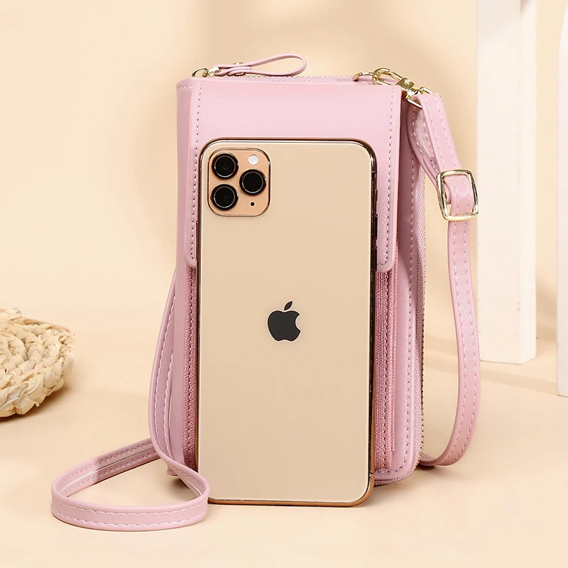 Women Messenger Bag Shoulder Mobile Phone Pouch Small Handbag Crossbody Wallet Ladies Card Holder Coin Purse