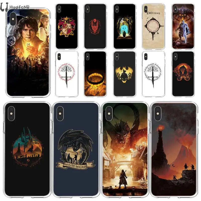 Жесткий силиконовый чехол для телефона LJHYDFCNB Властелин колец iPhone 11 pro XS MAX 8 7 6 6S Plus X