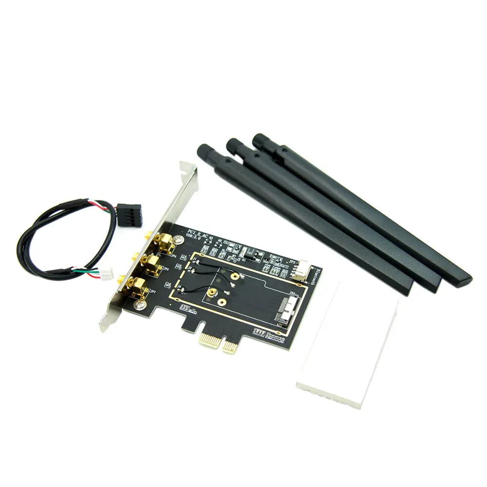 BCM943602CS практичная сетевая карта PCI Express антенное соединение простая установка универсальный прочный адаптер wifi беспроводной Bluetooth