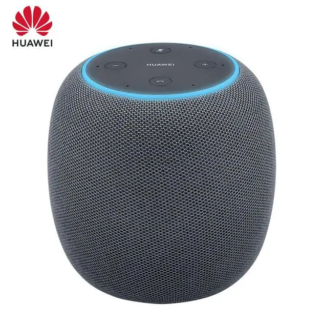 HUAWEI AI Bluetooth динамические беспроводные колонки Smart wifi Xiaoyi портативный голосовой контроль искусственный интеллект громкий динамик Myna - Цвет: black