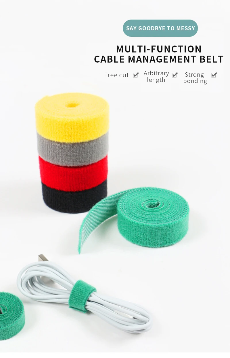 Lot De 10 Attaches Câble En Nylon Renforcé - 0,48 X 20 Cm - Pour Maison, Bureau, Rangement Fils Et Câbles