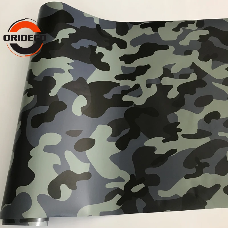 New Arrival Green Black Camouflage Vinyl Wrap Film Auto Sticker Vinyls Film Camouflage Car Wrap for Car Wrapping