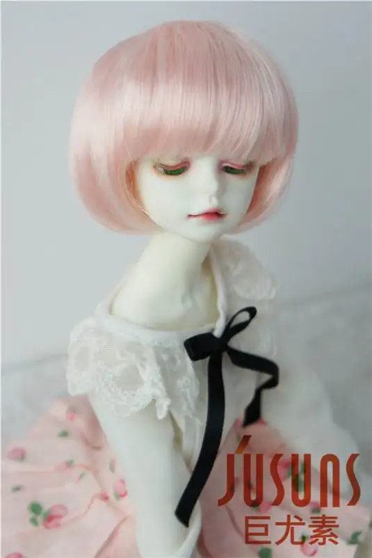 JD256 1/4 MSD Симпатичные мягкие BJD синтетические мохеровые куклы парики Размер 7 8