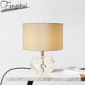 

Modern Crystal LED Table Lamp Bedroom Home Table Lights Lighting Indoor Decor Desk Light Bedside Living Room Hotel Standing Lamp