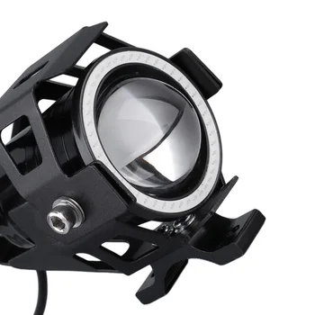 

Motorcycle LED headlights Spotlight Waterproof 12V-80V Red Aluminum alloy+ABS