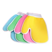 Прямая поставка от производителя Южная Корея цвет двухстороннее банное полотенце Двухслойное Высокое Качество банное полотенце баня перчатки банное полотенце