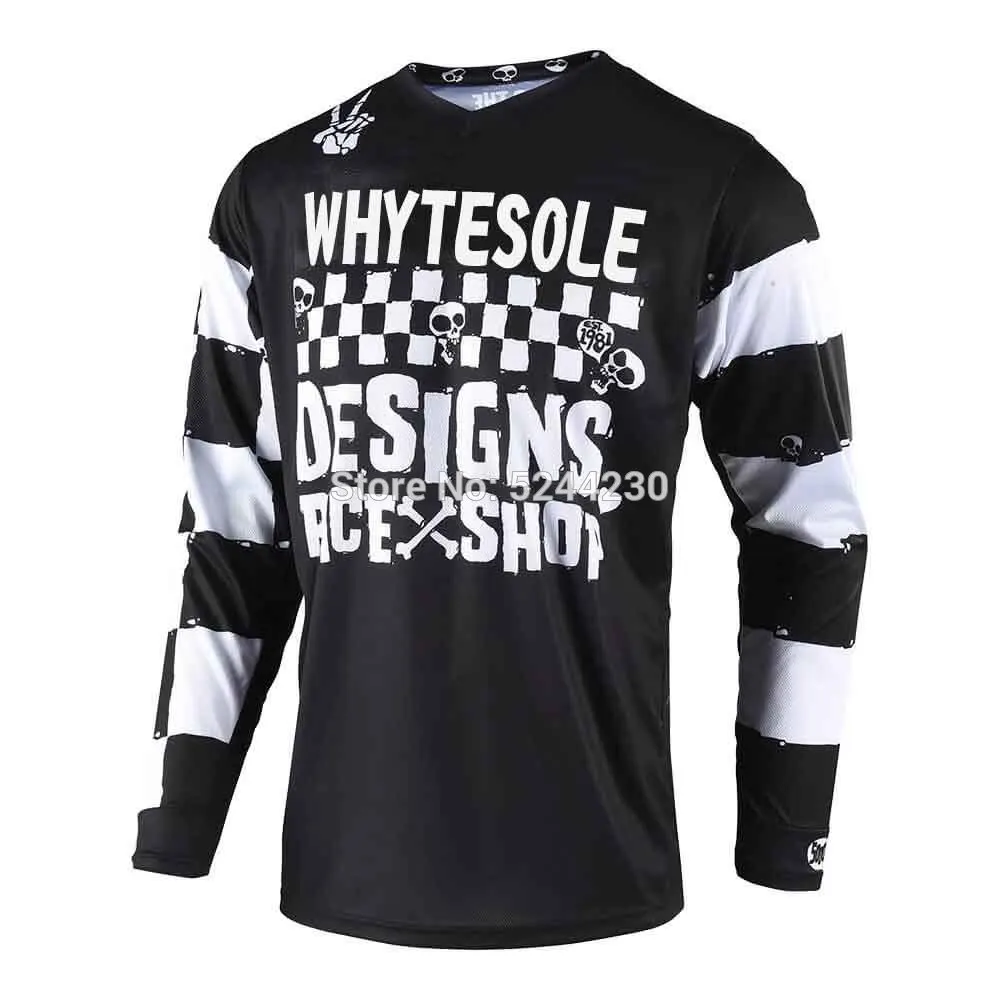 2020 Джерси для езды на велосипеде и мотокроссе горных велосипедов спуске по