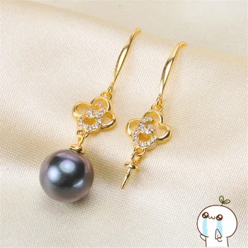 

Trendy Pearl Earrings Mountings, Beautiful Hot Wholesale Earrings Findings, Earrings Settings Jewelry Stud Earrings Accessories