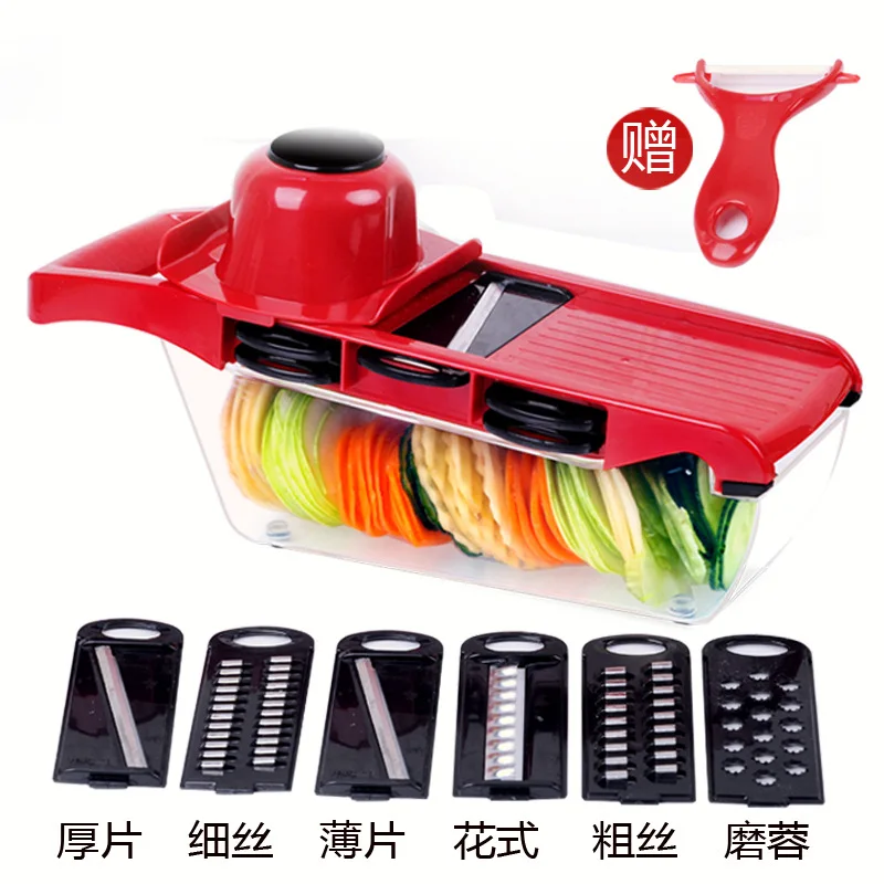 Creative Kitchen Tools Multi-functional Cutting up Vegetables Useful Product Household Vegetable Slicer Grater Gadgets | Дом и сад
