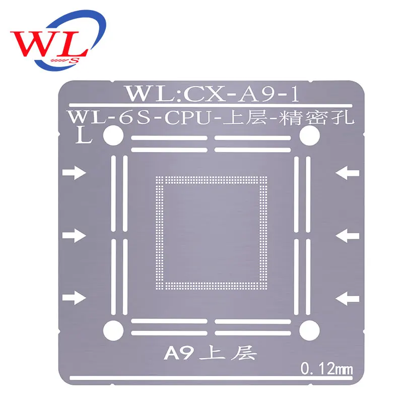 Официальный магазин WL для iPhone A9 Baseband cpu NAND BGA реболлинга оловянные трафареты с магнитной основой позиционирования