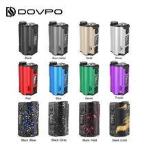 DOVPO Topside Dual 200 Вт Топ заполнение TC Squonk мод с 10 мл Squonk бутылка No 18650 Батарейный блок мод электронная сигарета VS drag 2/shogun