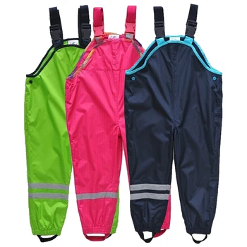 

2021 Special Offer Limited Macacao Jeans Overalls For Children Spring Retail Brand Pants For And Cold Wind Rain Waterproof