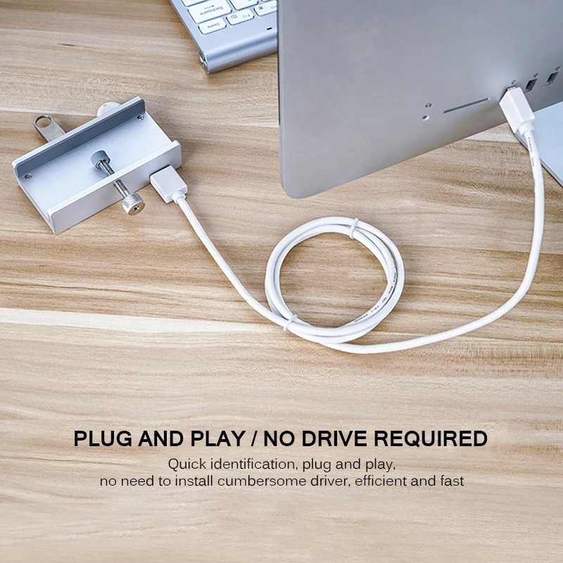 usb-хаб USB 3,0 концентратор для зарядки Профессиональный зажим дизайн Алюминиевый сплав 4 порта портативный размер туристическая станция для ноутбука