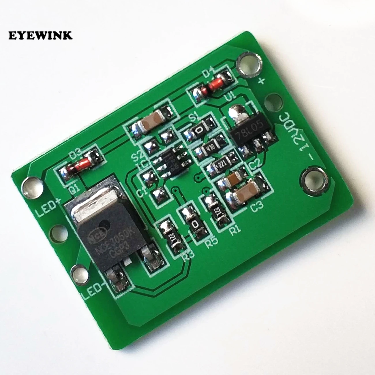 

12V Capacitive Touch Switch Sensor Module Push Button Touching Key Module Jog Latch With Relay DC 6-20V 3A