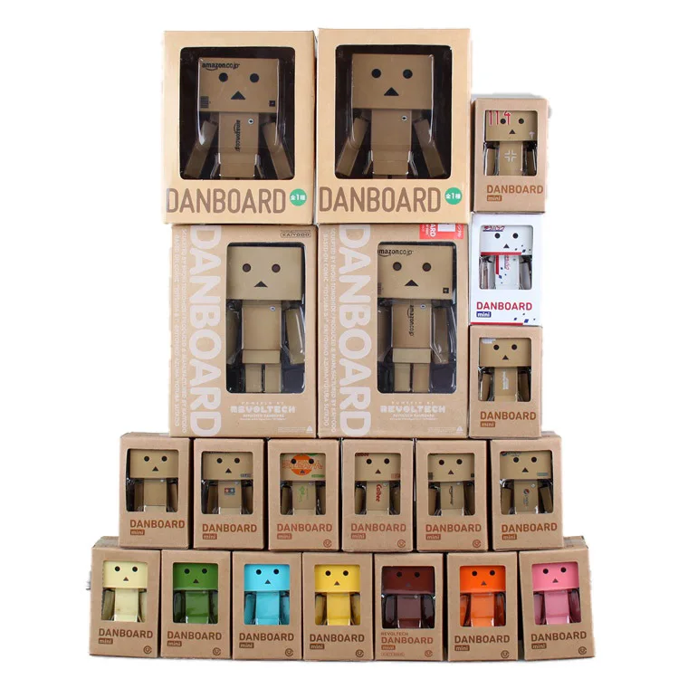 Набор для гаража четырехлистная сестра бумажная коробка люди Danboard мини маленькое предприятие картонная фигура квалифицированный Гараж Комплект