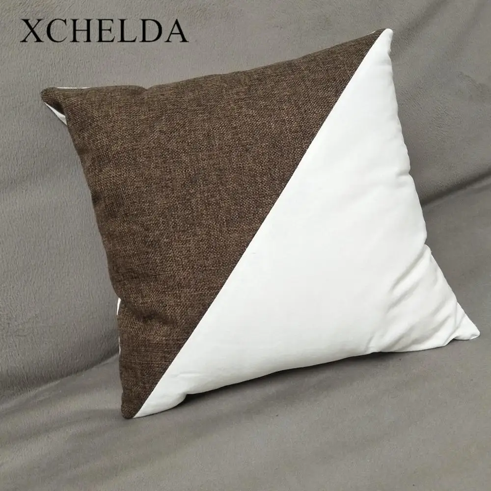 

Decorative Pillows Case Cushion Cover 45x45cm Color Match Pillowcases Buffalo Bedding Home Decoration for Sofa Living Room