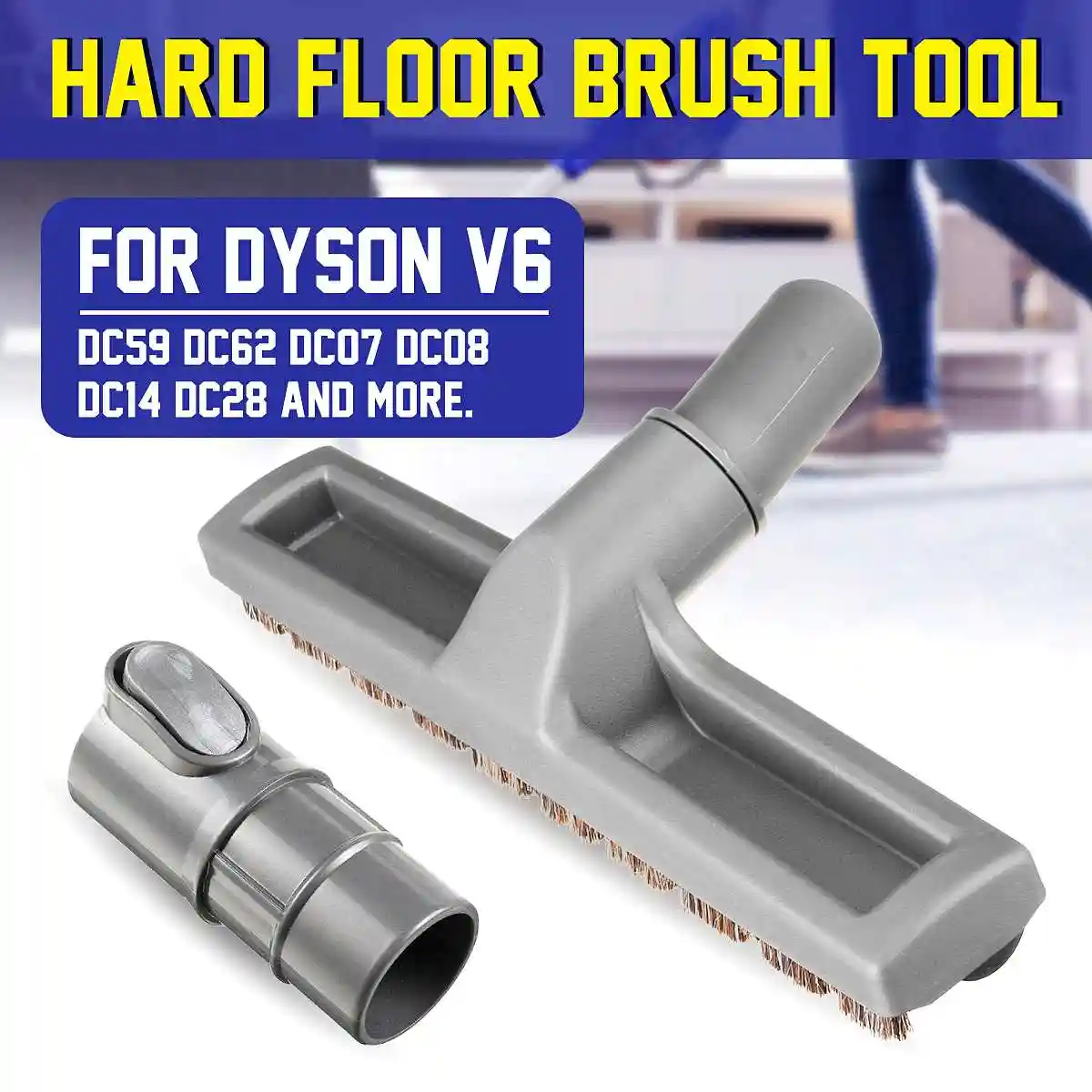 For Dyson Vacuum Cleaner Accessories Parts Articulating Swivel Hard Floor Brush Tool For Dyson V6 Dc62 Dc59 Dc07 Dc14 Dc28 Vacuum Cleaner Parts Aliexpress