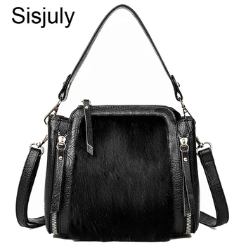 

2020 Luxury Handbags Women Bags Designer Leather Rabbit Fur Shoulder Bag Fashion Crossbody Bags for Women Sac New Tote Bag Bolso