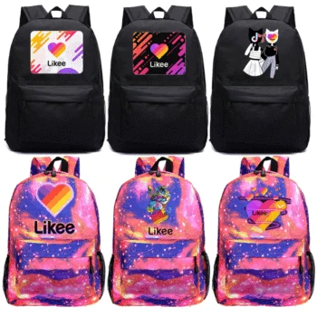 

LIKEE Bag Backpack Children's Backpack Fashion Accessory Anime Backpack School Backpack Girls Boys School Bag